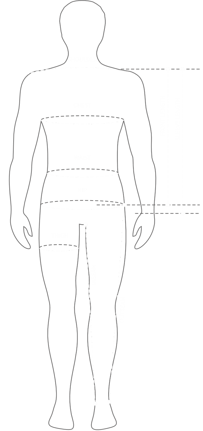 Men Measuring Figure
