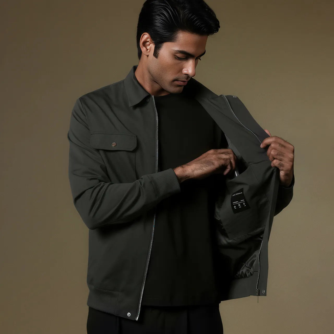 Travellers Jacket Charcoal