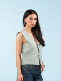 Vest with Bow Closure