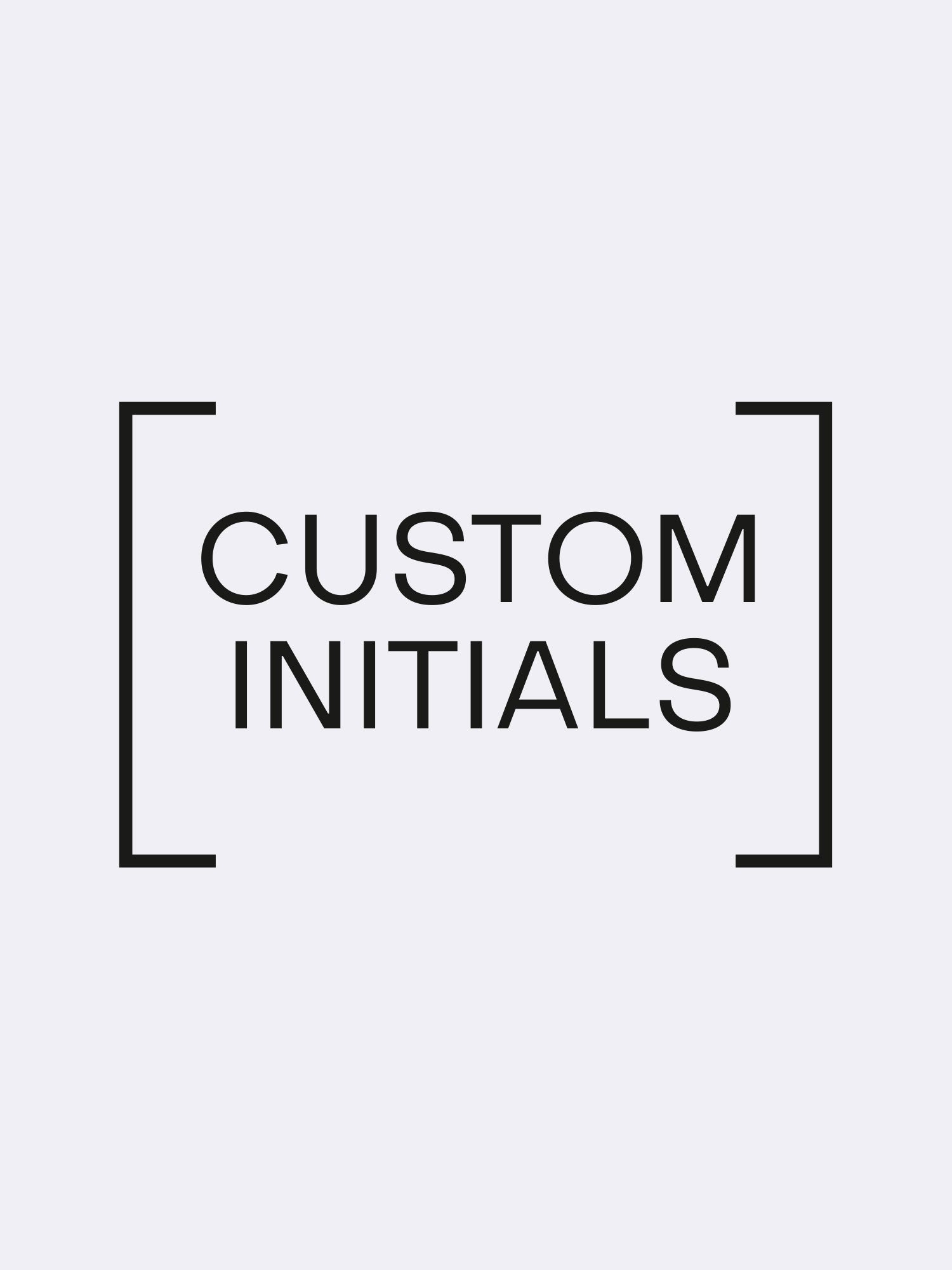 Custom Initials