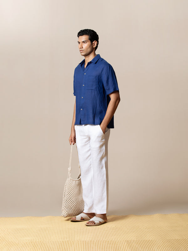 Short-sleeve Boxy Shirt