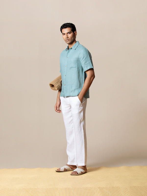 Short-sleeve Boxy Shirt