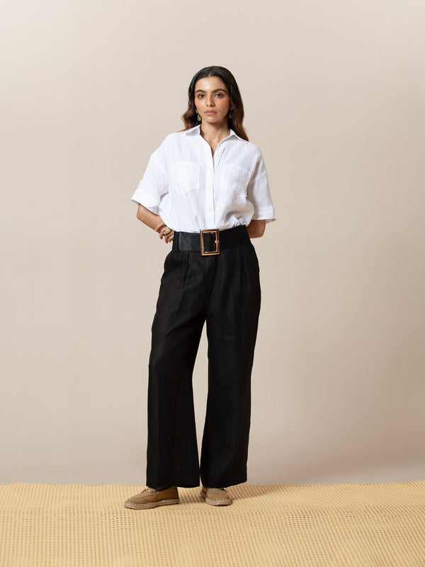Pleated Trouser