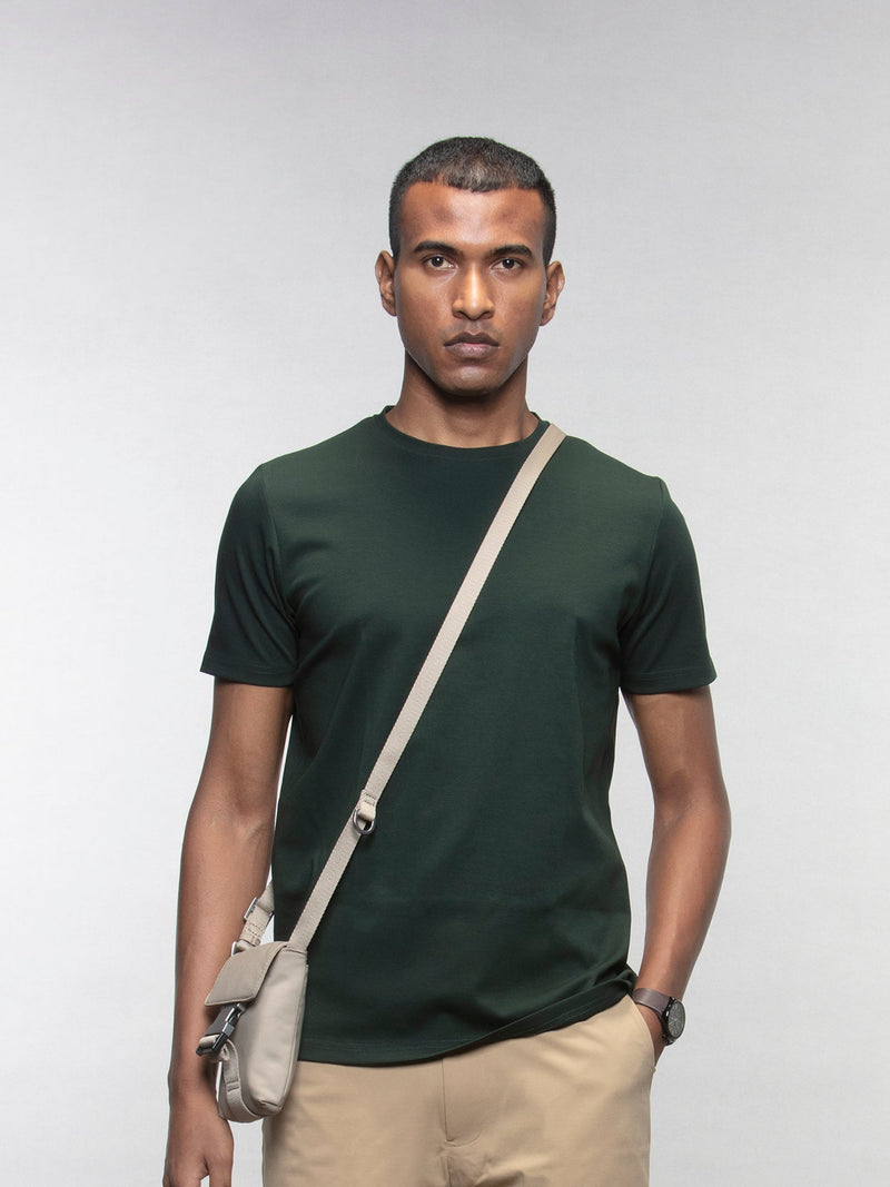 The crew neck tee