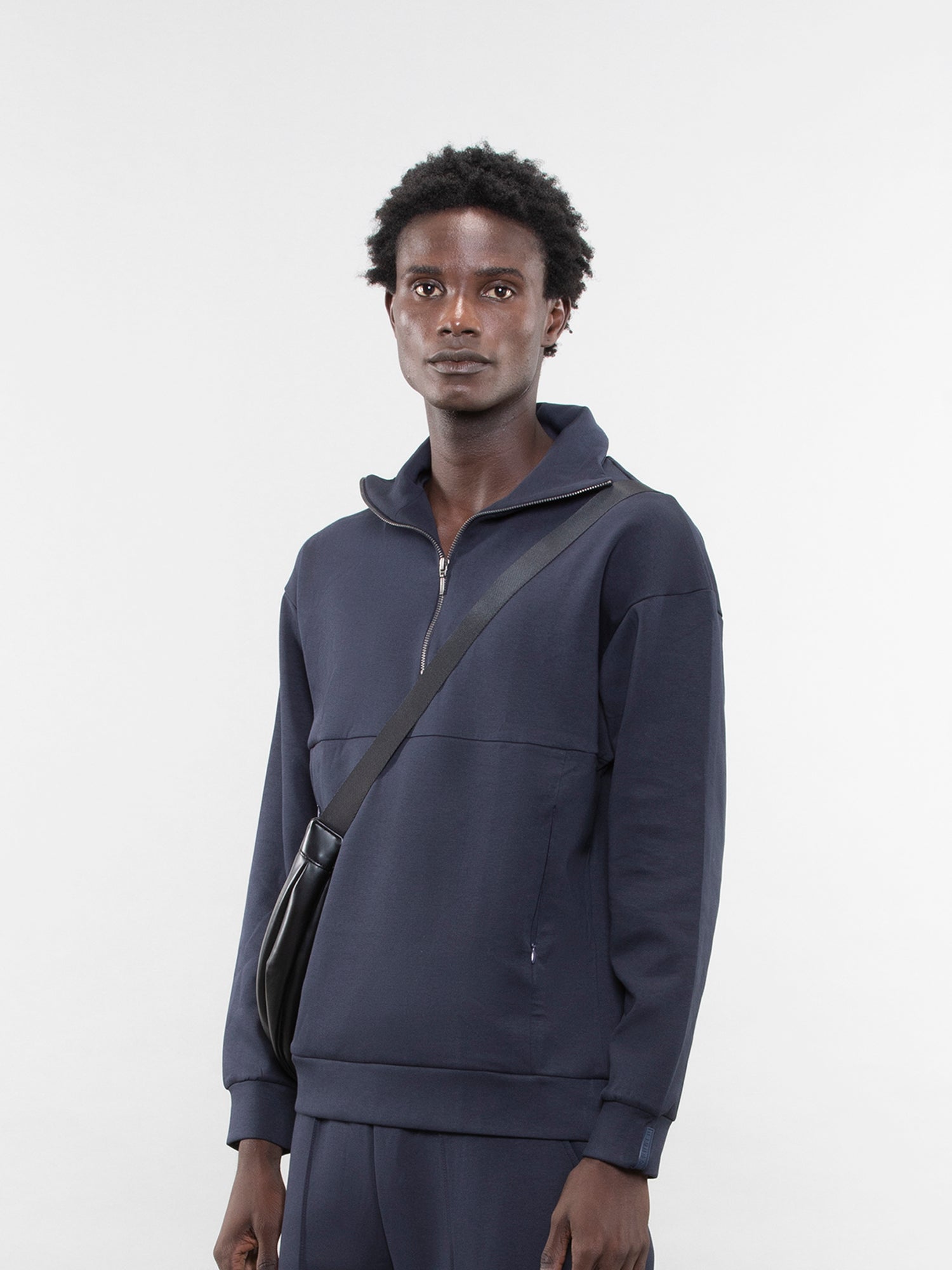 Buy Men's Midnight Quarter Zip Sweatshirt Online