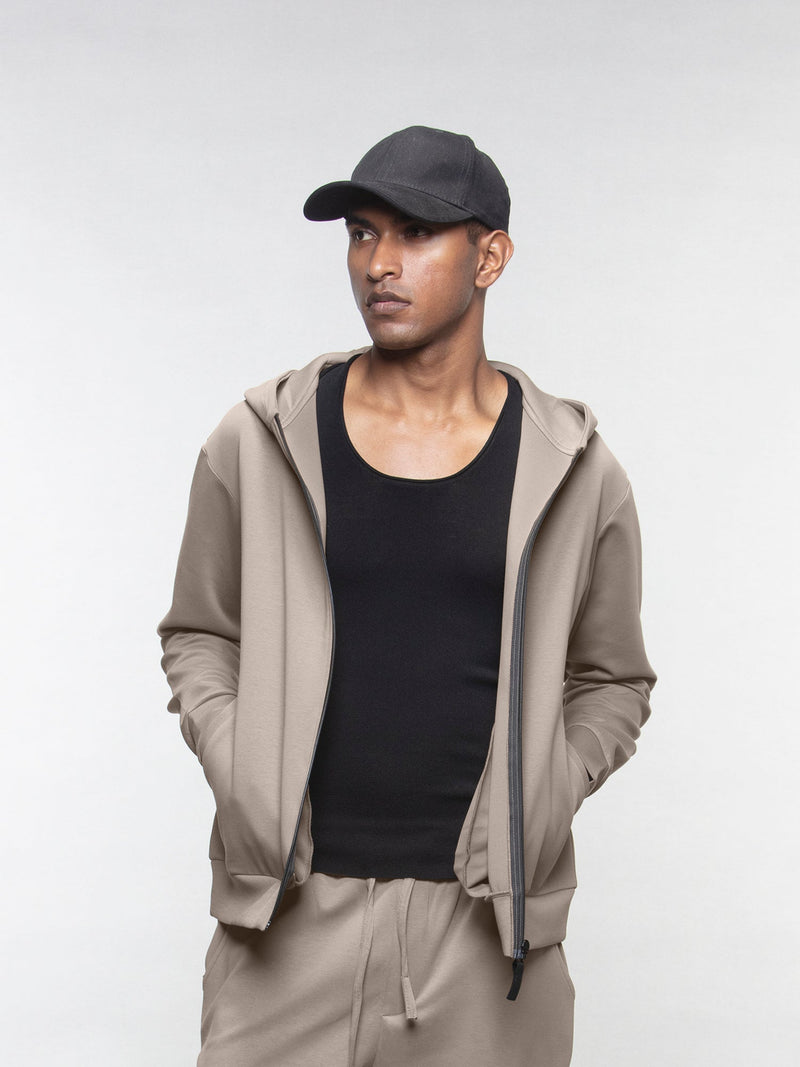 Zipper hoodie