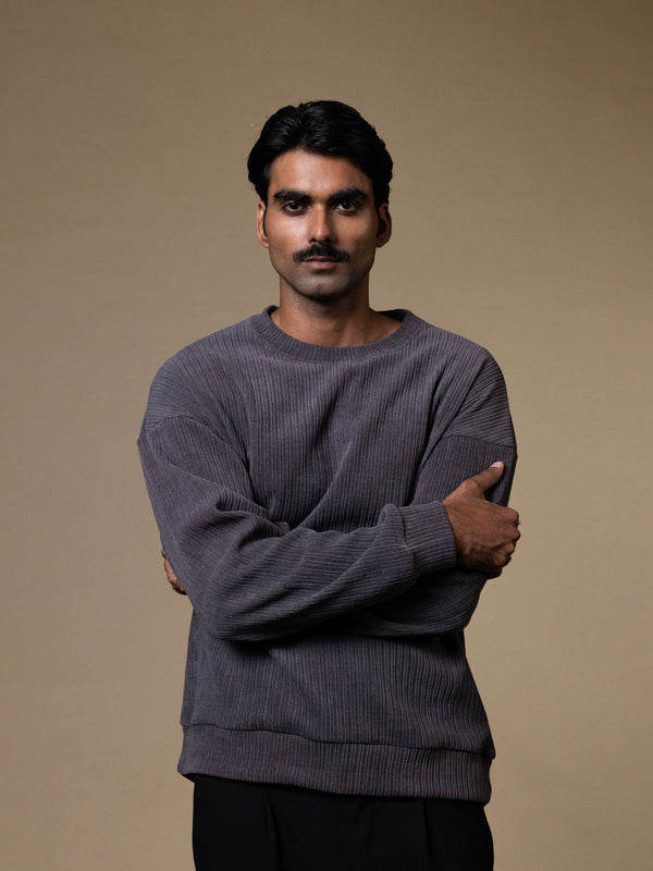 Textured Sweatshirt