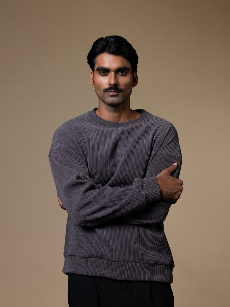 Textured Sweatshirt