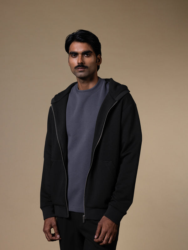 Thermal Zipper Hoodie