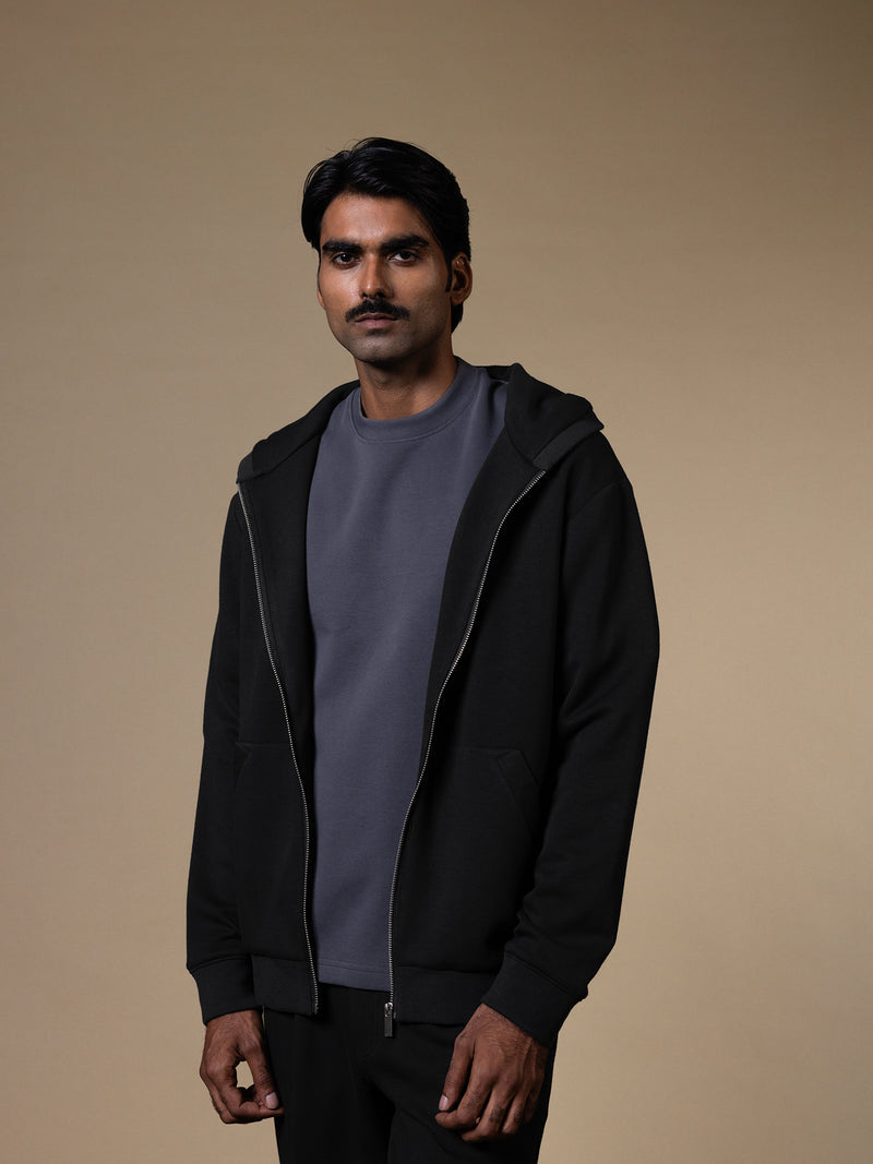 Thermal Zipper Hoodie