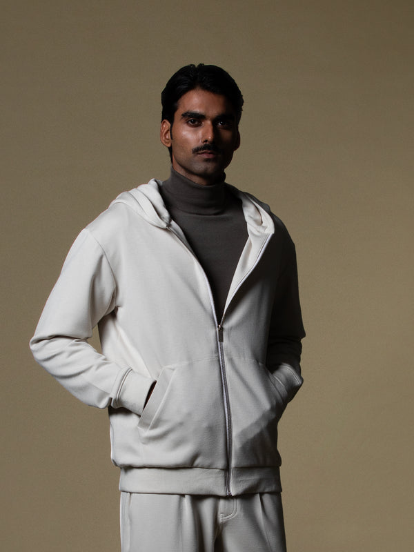 Thermal Zipper Hoodie