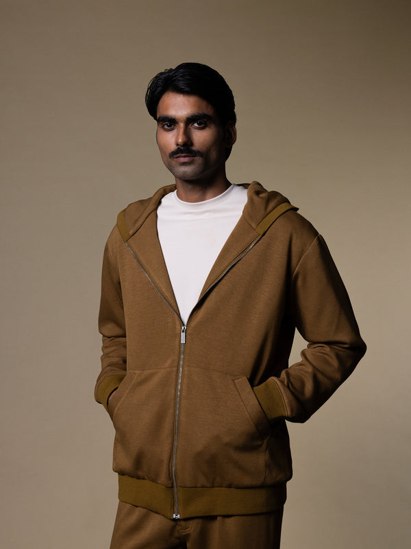 Thermal Zipper Hoodie