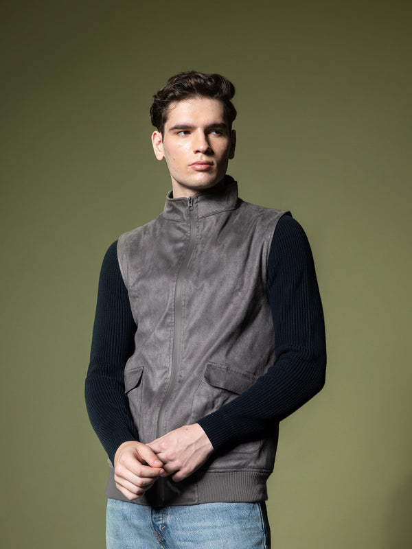 Suede Vest