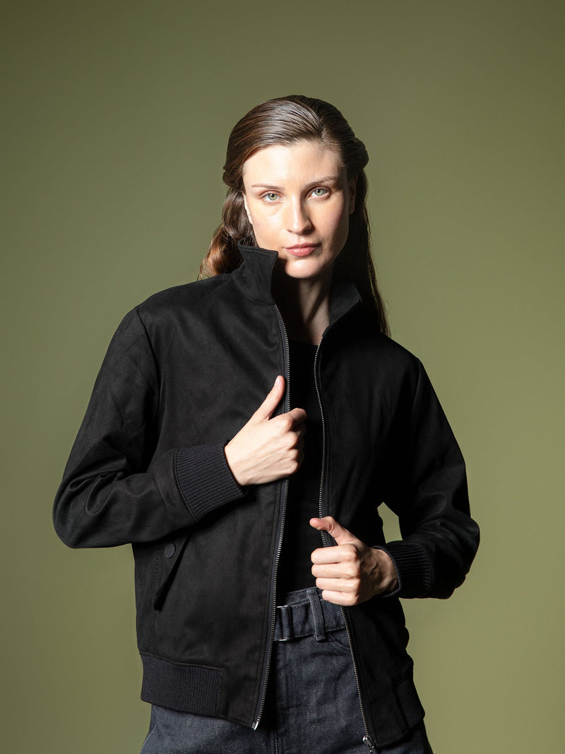 Suede Bomber