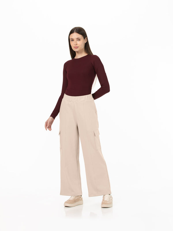 Wide Leg Cargo Pants