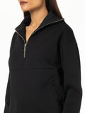 Quarter-zip sweatshirt