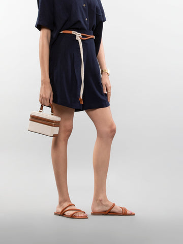 Linen shorts